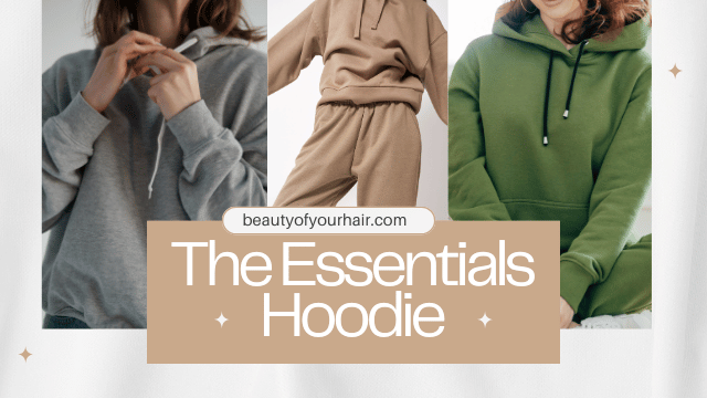Essentials Hande Soft Touch Oversize Hoodie Soft Yellow